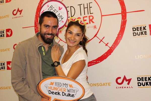 Deek Duke Avant Premiere of Hunger Games