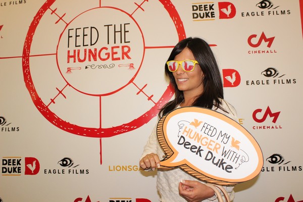 Deek Duke Avant Premiere of Hunger Games