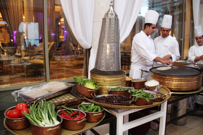 Iftar by the Pool at Phoenicia