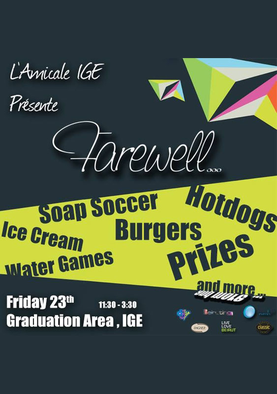 L Amicale IGE Farewell