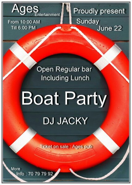 Ages Boat Party
