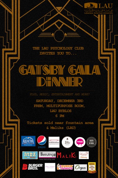 The Great Gatsby - Gala Dinner