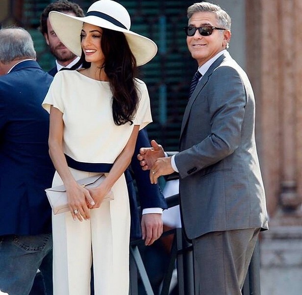 George Clooney and Amal Alamuddin Wedding Pictures