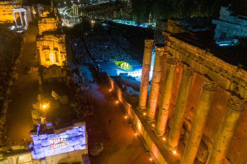 Imany Voodoo Cello at Baalbeck Festival 