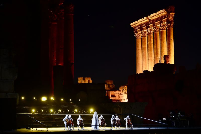 Imany Voodoo Cello at Baalbeck Festival 