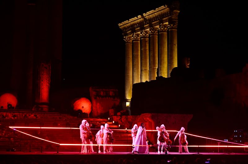 Imany Voodoo Cello at Baalbeck Festival 