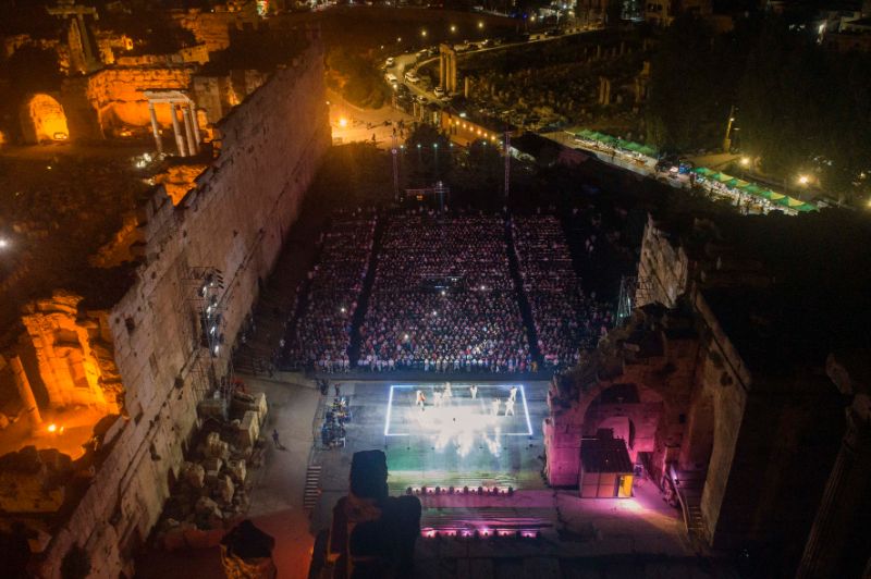 Imany Voodoo Cello at Baalbeck Festival 