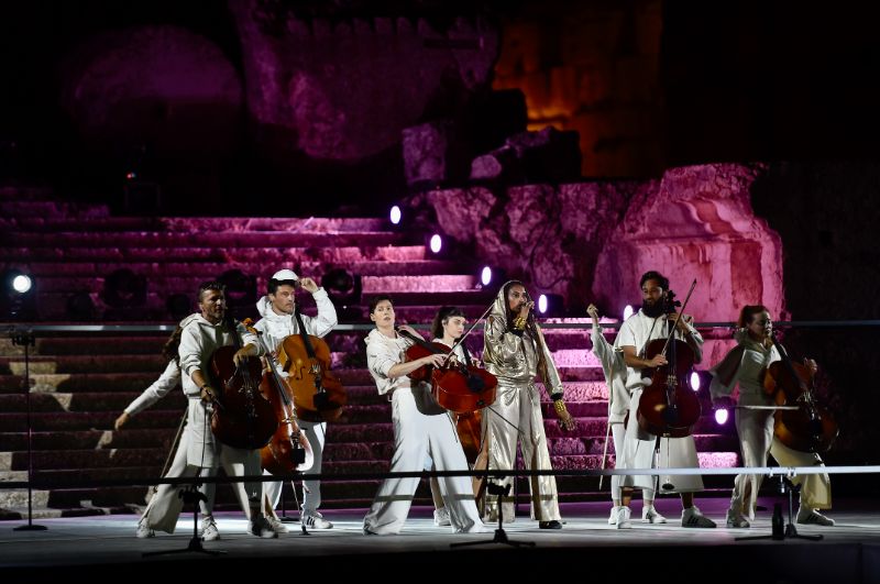 Imany Voodoo Cello at Baalbeck Festival 