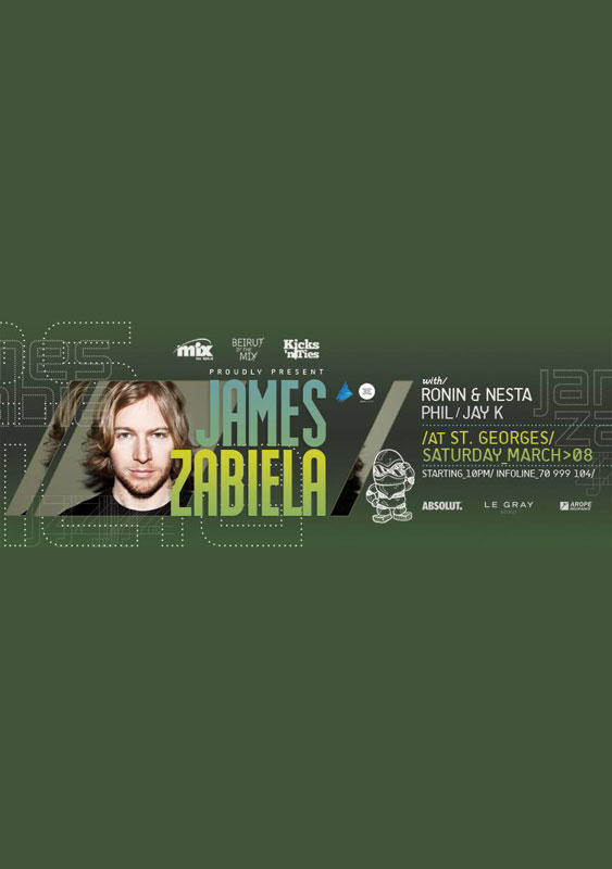 James Zabiela in Beirut