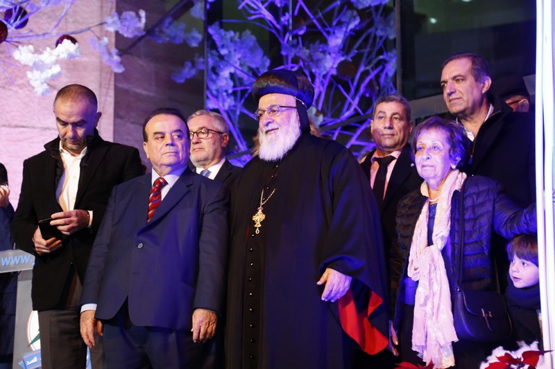 Opening Celebration of Christmas Decoration at Jdeideh