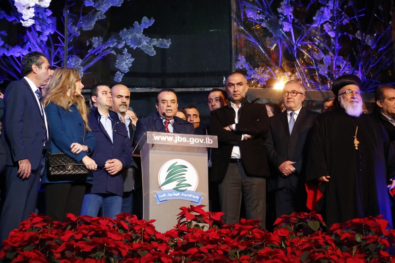 Opening Celebration of Christmas Decoration at Jdeideh
