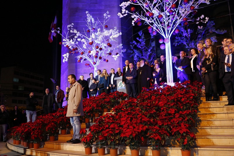 Opening Celebration of Christmas Decoration at Jdeideh