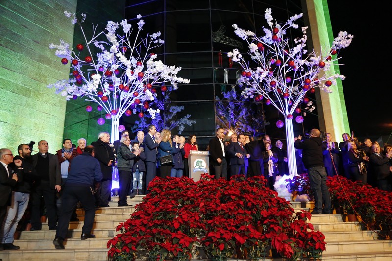 Opening Celebration of Christmas Decoration at Jdeideh