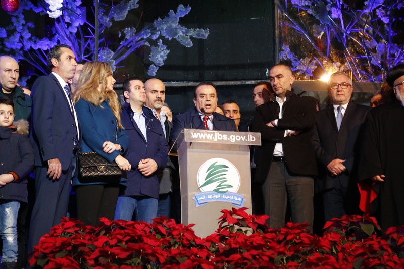 Opening Celebration of Christmas Decoration at Jdeideh