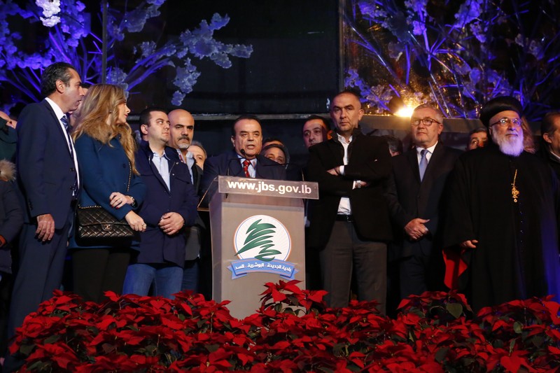 Opening Celebration of Christmas Decoration at Jdeideh