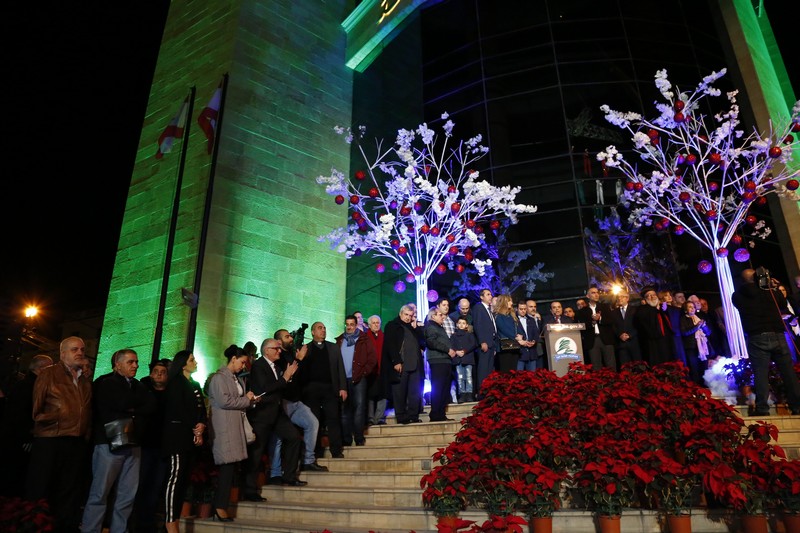 Opening Celebration of Christmas Decoration at Jdeideh