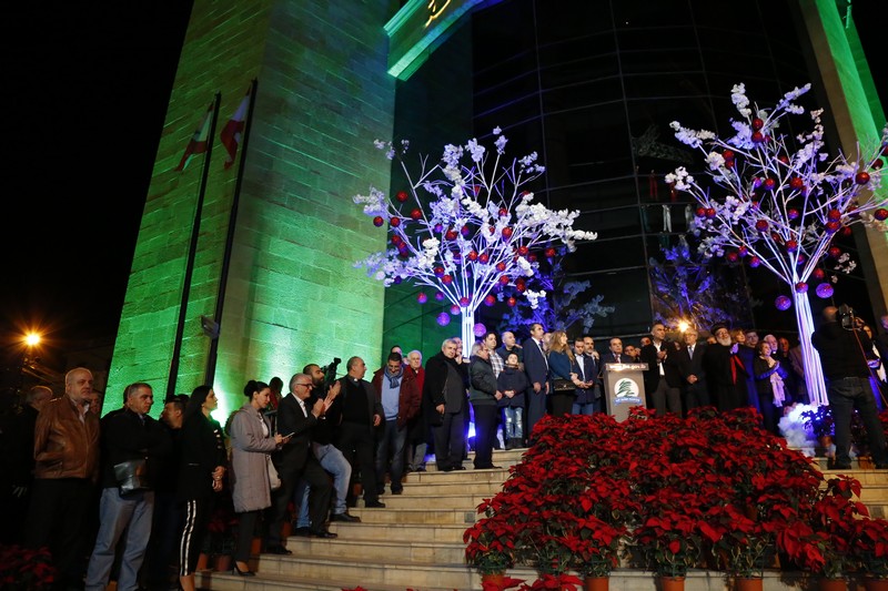 Opening Celebration of Christmas Decoration at Jdeideh