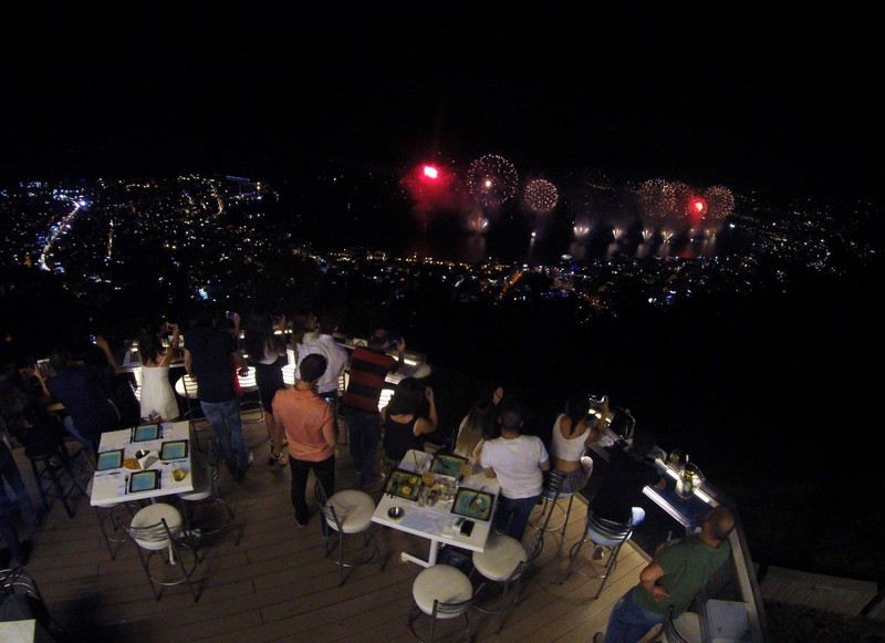 JSF Fireworks from Bay Lodge