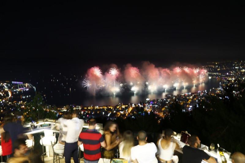 JSF Fireworks from Bay Lodge