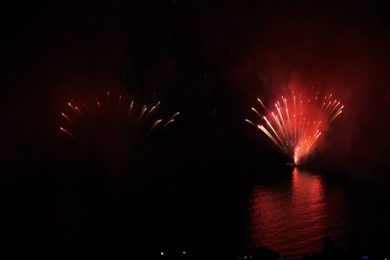 JSF Fireworks from Bay Lodge