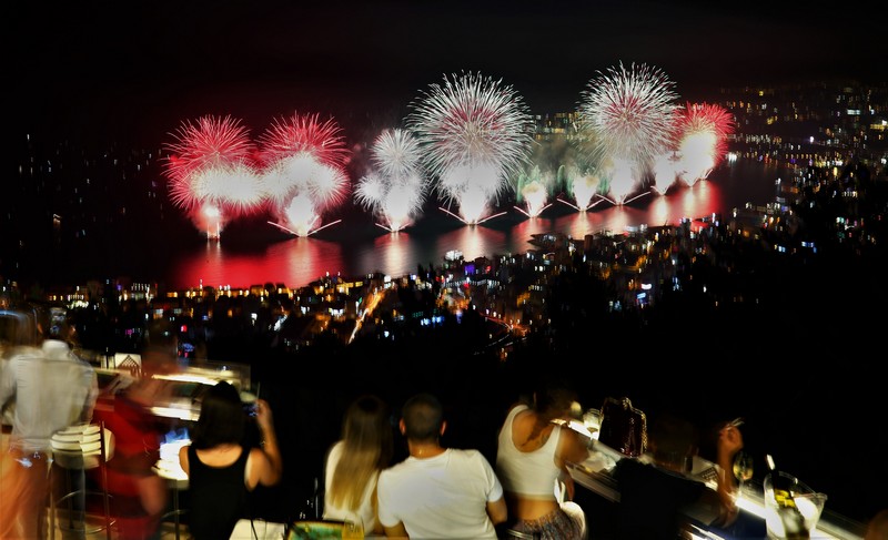 JSF Fireworks from Bay Lodge
