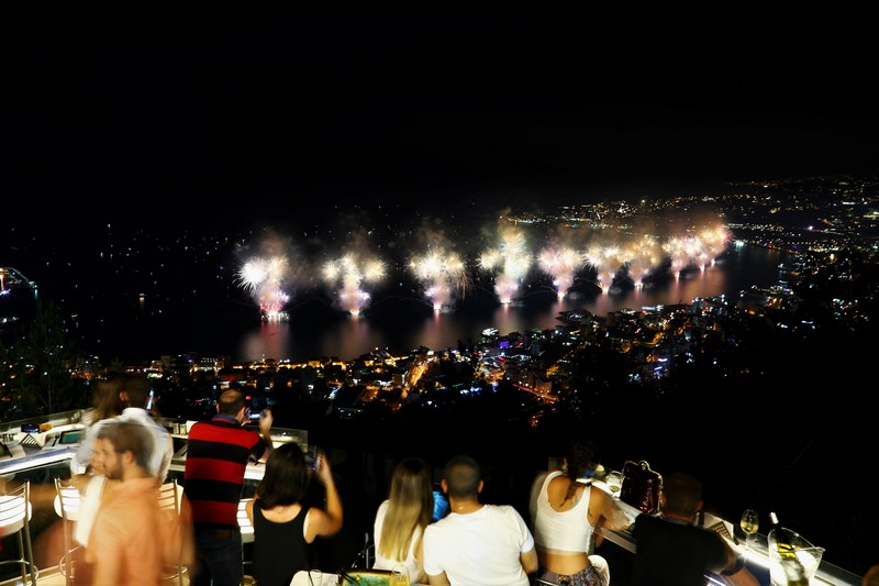 JSF Fireworks from Bay Lodge