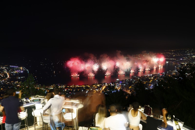 JSF Fireworks from Bay Lodge