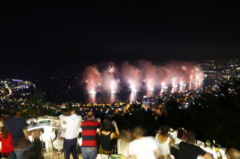JSF Fireworks from Bay Lodge