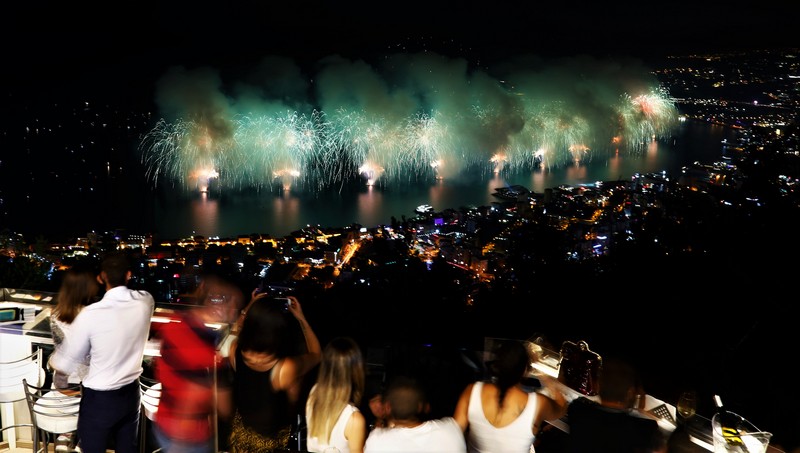 JSF Fireworks from Bay Lodge