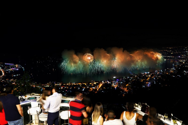 JSF Fireworks from Bay Lodge