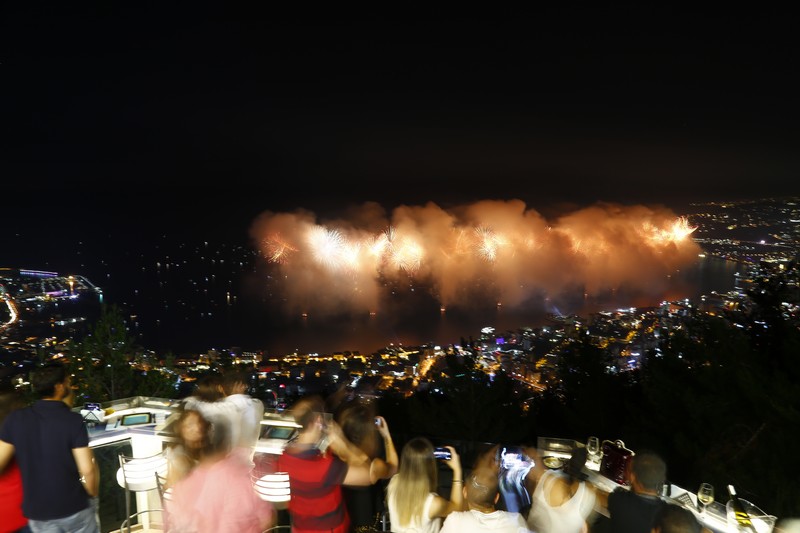 JSF Fireworks from Bay Lodge