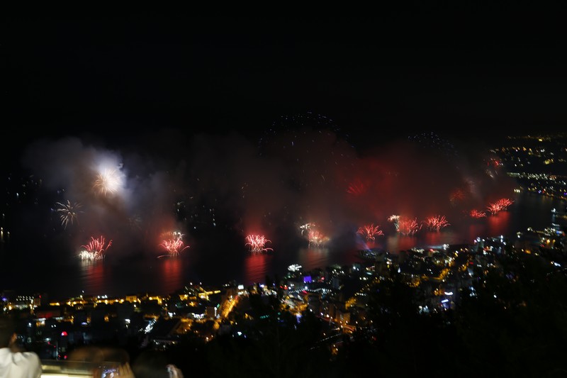 JSF Fireworks from Bay Lodge