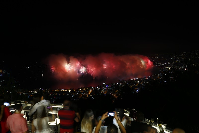 JSF Fireworks from Bay Lodge