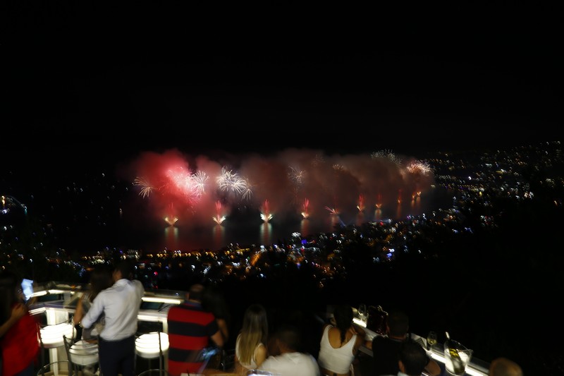 JSF Fireworks from Bay Lodge