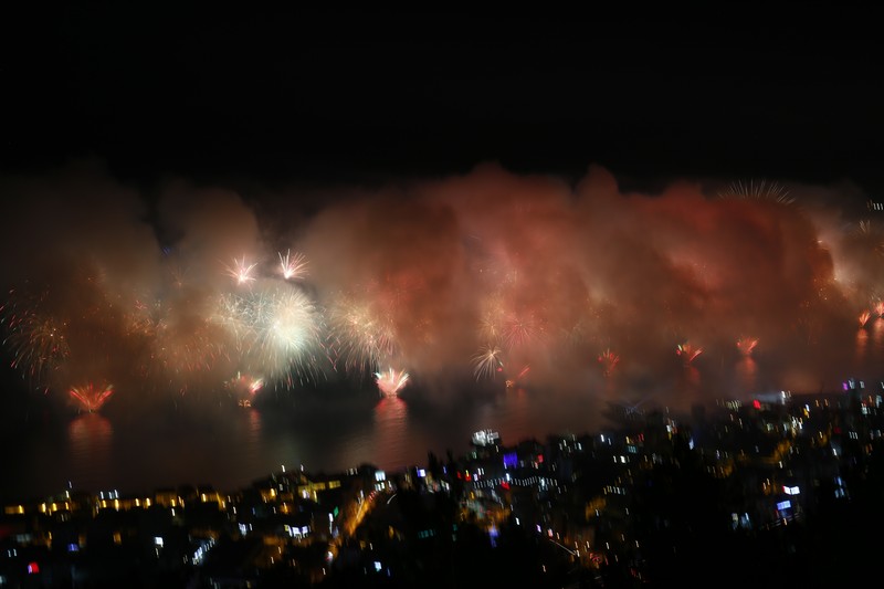 JSF Fireworks from Bay Lodge