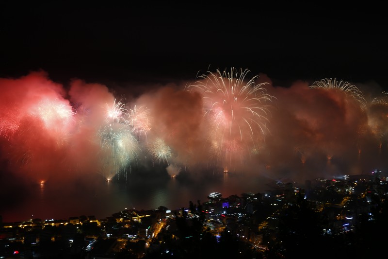 JSF Fireworks from Bay Lodge