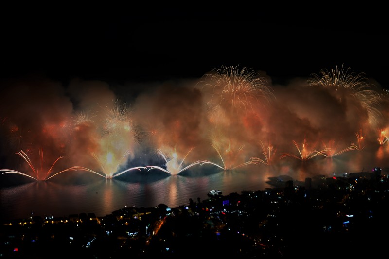 JSF Fireworks from Bay Lodge
