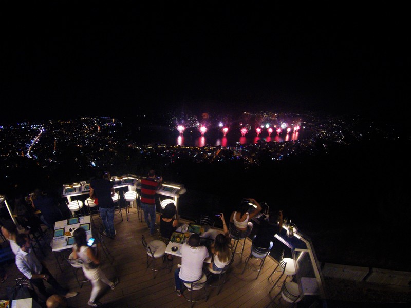 JSF Fireworks from Bay Lodge