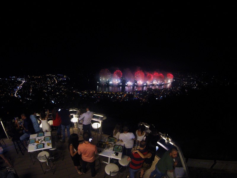 JSF Fireworks from Bay Lodge