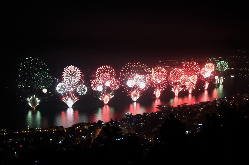 JSF Fireworks from Bay Lodge