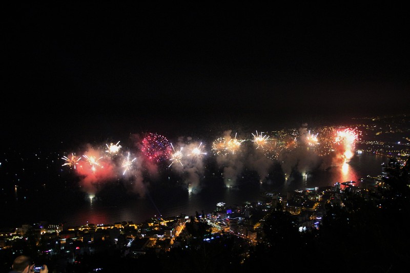 JSF Fireworks from Bay Lodge