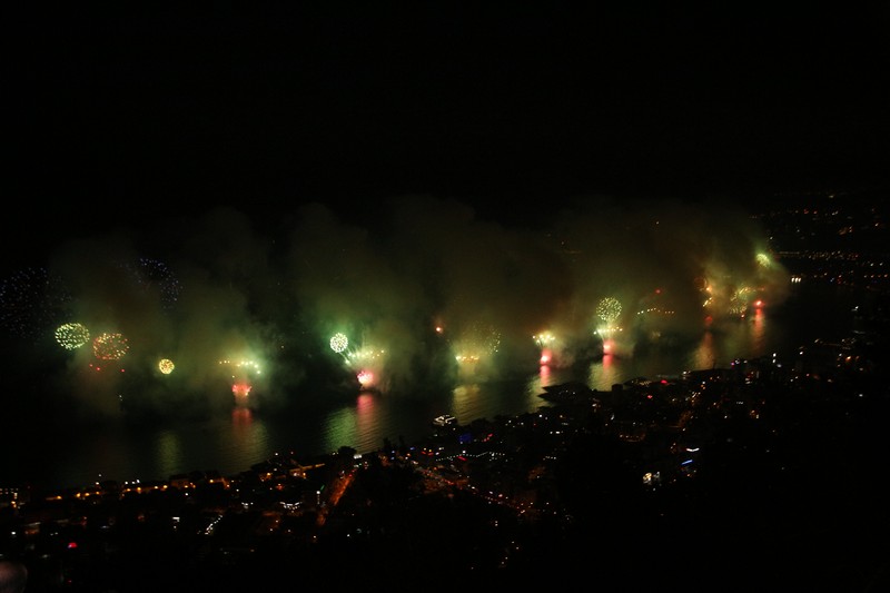 JSF Fireworks from Bay Lodge