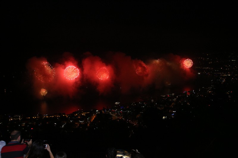JSF Fireworks from Bay Lodge