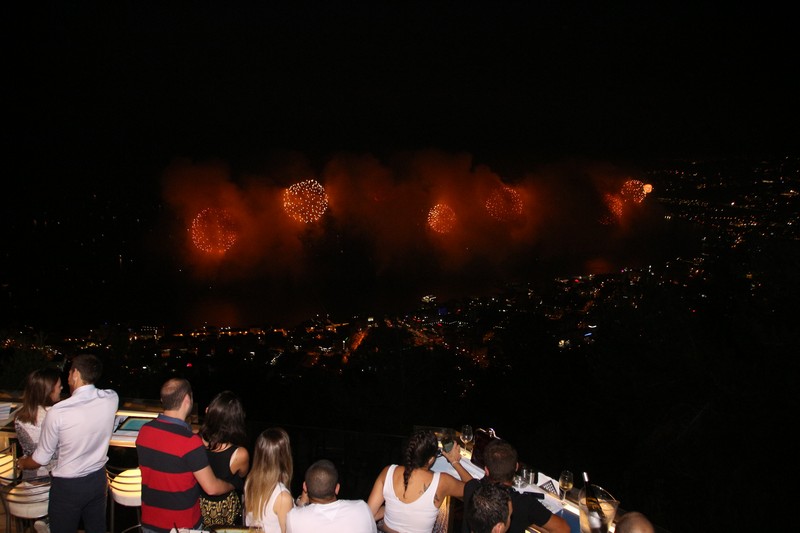 JSF Fireworks from Bay Lodge