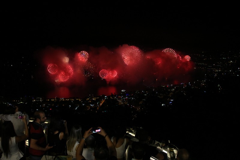 JSF Fireworks from Bay Lodge