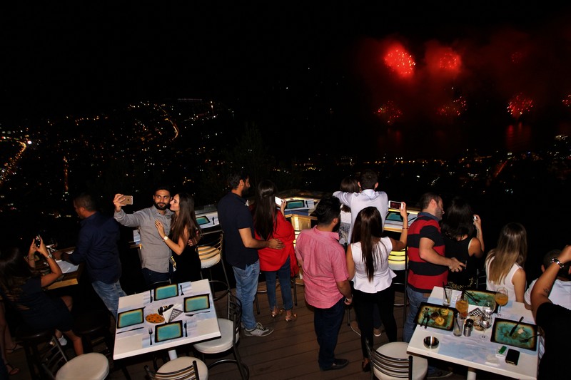 JSF Fireworks from Bay Lodge