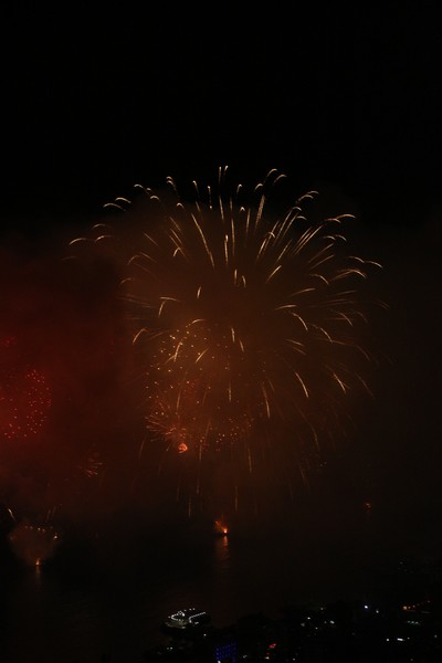 JSF Fireworks from Bay Lodge