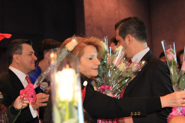 Mrs.Layla El Solh Celebrating Christmas