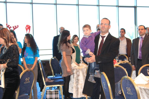Mrs.Layla El Solh Celebrating Christmas