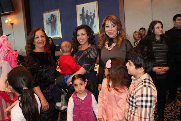 Mrs.Layla El Solh Celebrating Christmas